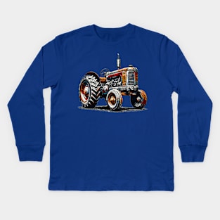 Tractor Kids Long Sleeve T-Shirt